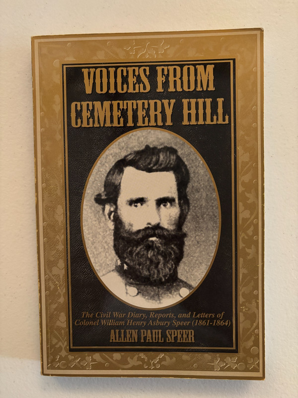 SIGNED Civil War Diary, Reports, & Letters of Colonel William Henry Asbury Speer