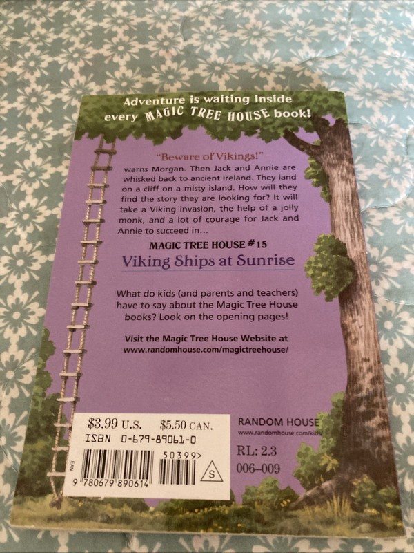 Viking Ships at Sunrise by Mary Pope Osborne (1998, Mass Market) gallery