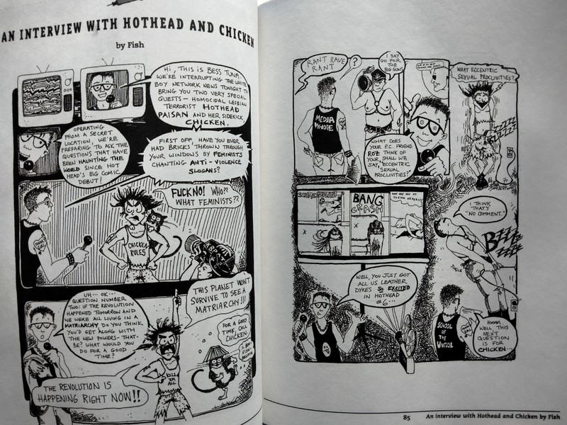 Dyke Strippers : Lesbian Cartoonists A to Z by Roz Warren (1995, 1st edition) gallery
