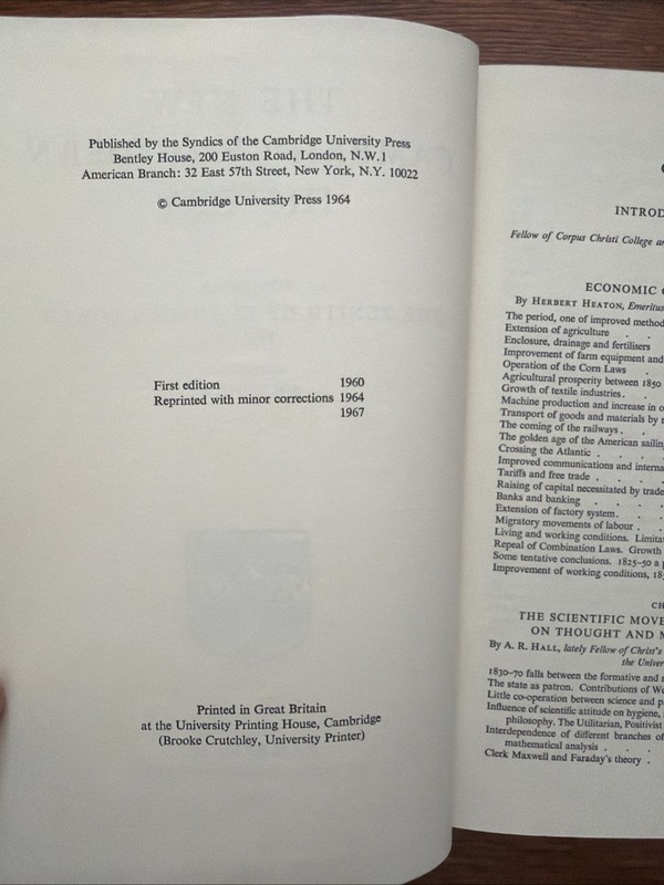 New Cambridge Modern History Vol X J. P. T. Bury 1967 European Power History gallery