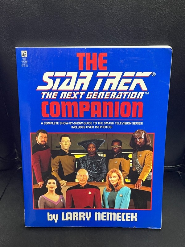 STAR TREK The Next Generation Companion by Larry Nemecek