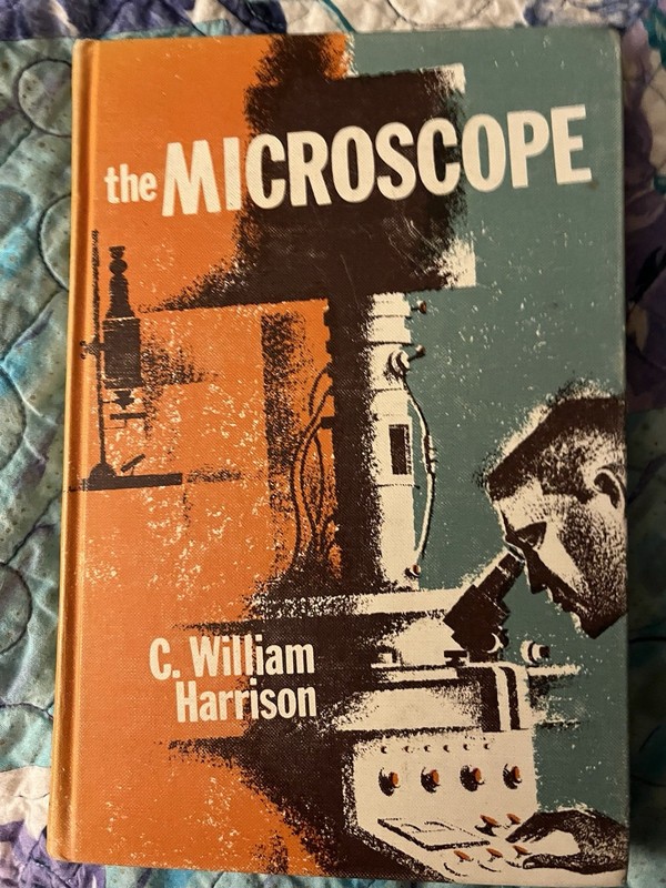 The Microscopic Vintage Hardcover Book Illustrated 1965