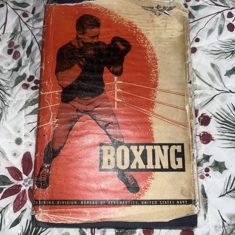 Boxing The U.S. Naval Institute Physical Training Manual 1943 HCDJ- WW2 Era