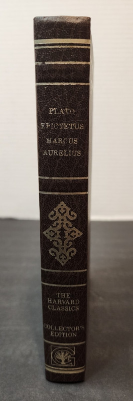 Plato Epictetus Marcus Aurelius Harvard Classics Leather Bound Book Collector’s