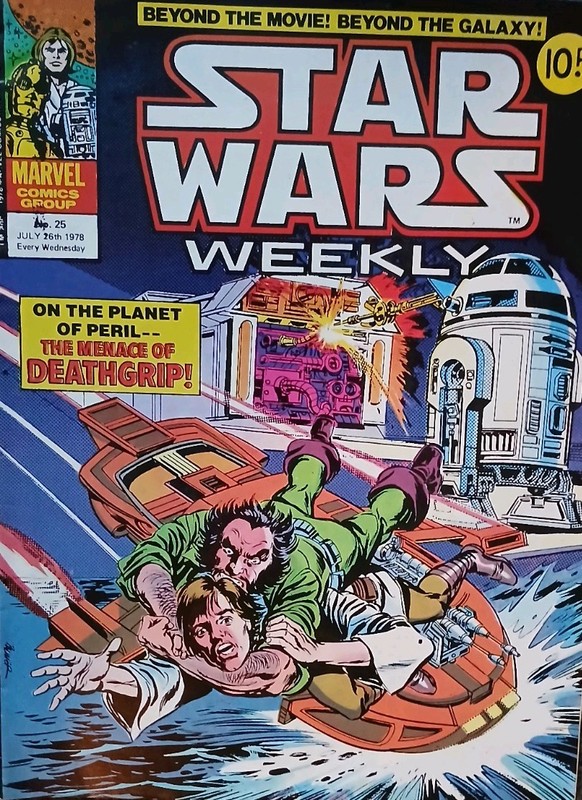Star Wars Weekly Comic No. 25 July 26th 1978 Complete VERY Rare Mint bargain!