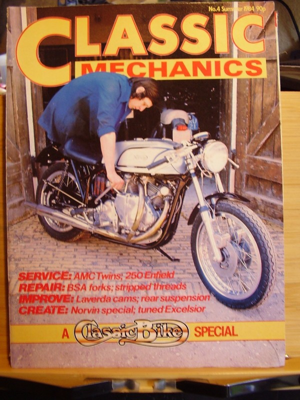 JOB LOT X 4 VINTAGE CLASSIC BIKE CLASSIC MECHANICS MAGS 1984 1985 1986 gallery