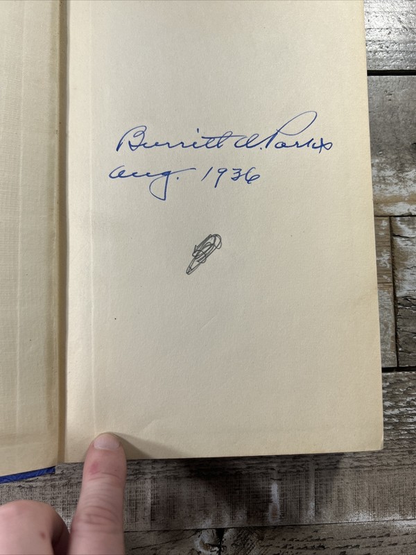 1936 Antique Science/Scientist History "Frontiers of Science" Illustrated gallery