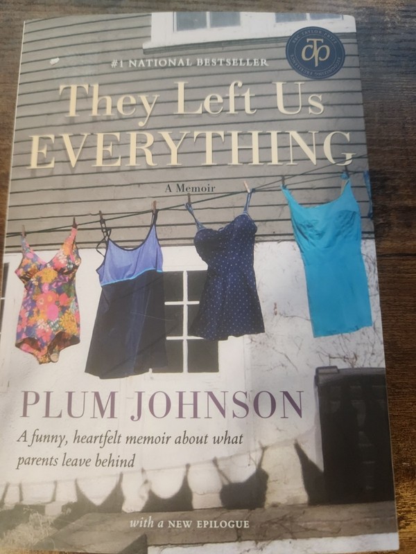 Plum Johnson They Left Us Everything (Paperback) VERY GOOD