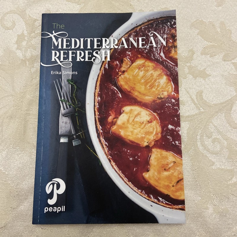 THE MEDITERRANEAN REFRESH COOKBOOK~50 DELICIOUSLY HEALTHY RECIPES-ETHNIC-PHOTOS