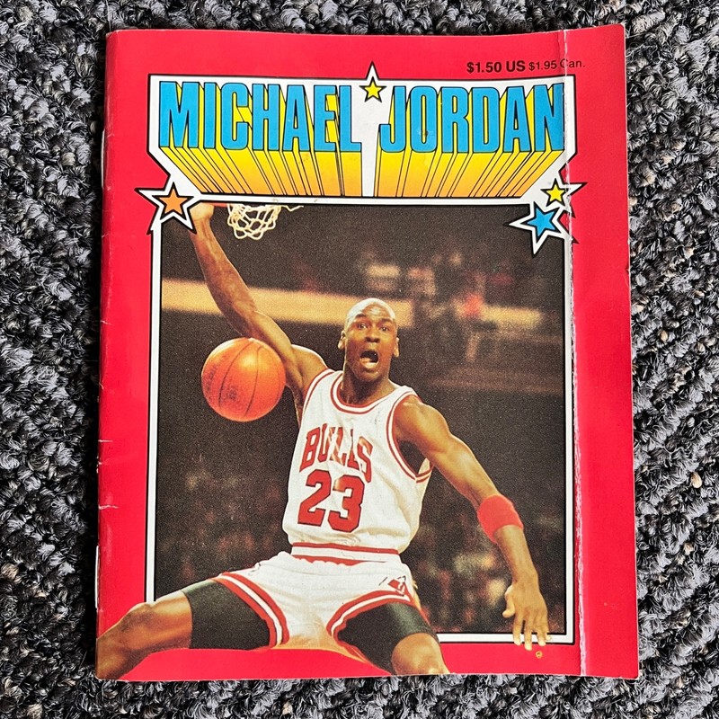 Michael Jordan Children’s Biography Book Watermill Press 1993 RARE