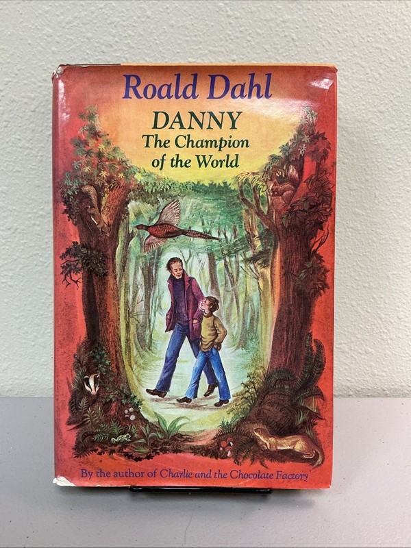 «Danny The Champion Of The World» Roald Dahl 1st US Edition 1st Print 1975 HC DJ