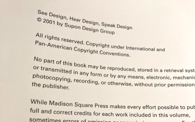 See Design Hear Design Speak Design – Supon Design Group Hardcover gallery