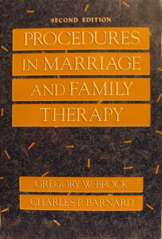 Procedures in Marriage and Family Therapy