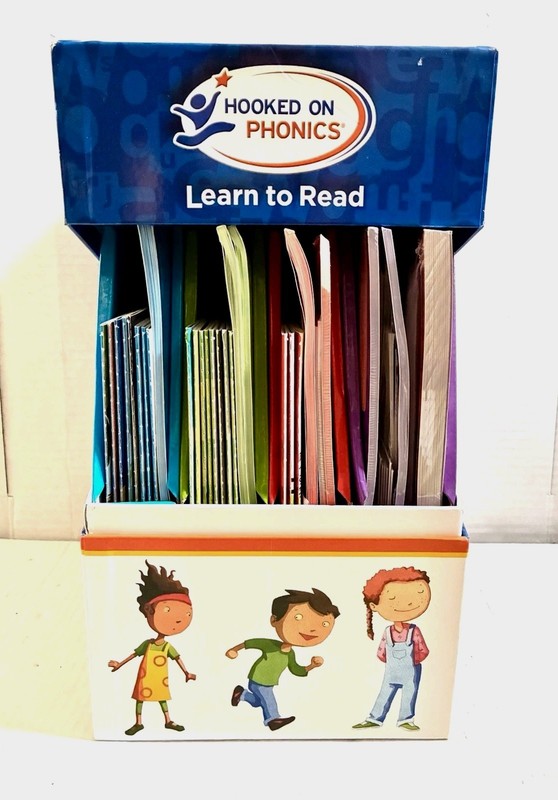 Hooked On Phonics Learn to Read Box Set Kit Pre-K Through 2nd Grade INCOMPLETE