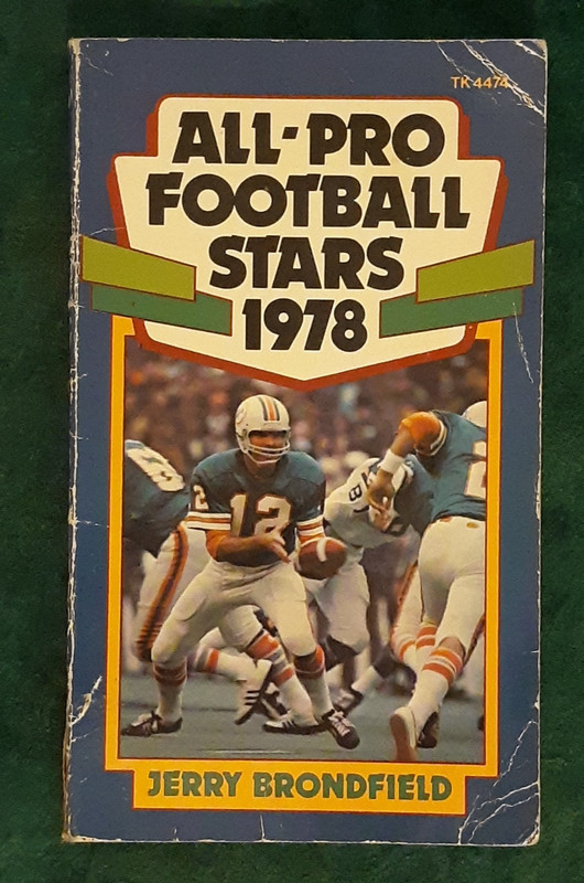 All Pro Football Stars 1978 – Jerry Brondfield – 1978 PB – Good
