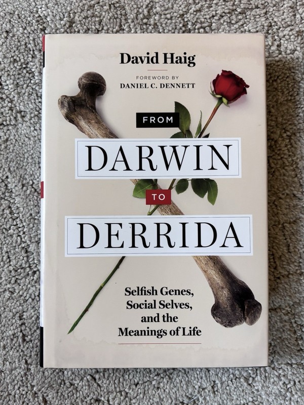 FROM DARWIN TO DERRIDA by David Haig