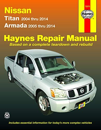 Nissan Titan (2004-2014) and Armada (2005-2014), Haynes..