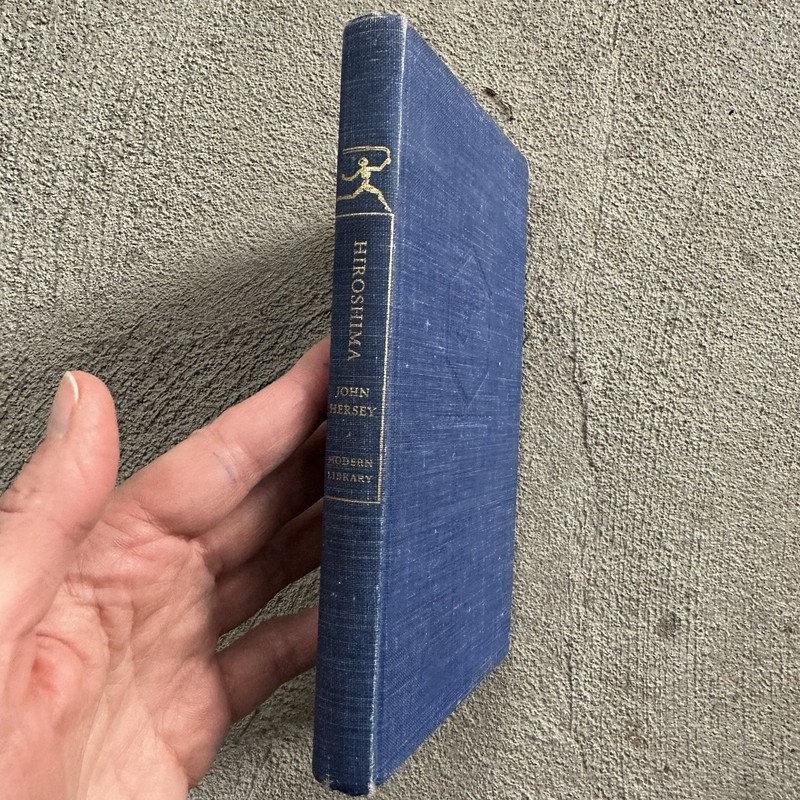 Hiroshima John Hersey Modern Library Random House HC 1946
