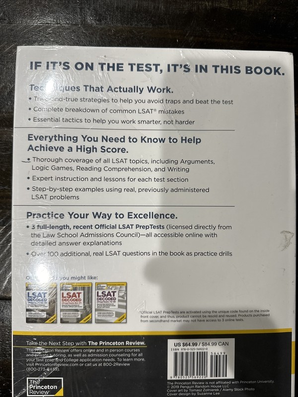 Princeton Review LSAT Premium Prep by Princeton Review (English) Paperback New gallery