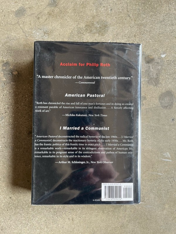 Philip Roth The Human Stain Hardcover 2000 First Edition First Printing DJ gallery