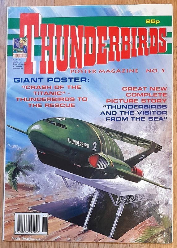 Thunderbirds – Poster Magazine No.5 – 1992 – Fleetway Editions Ltd.