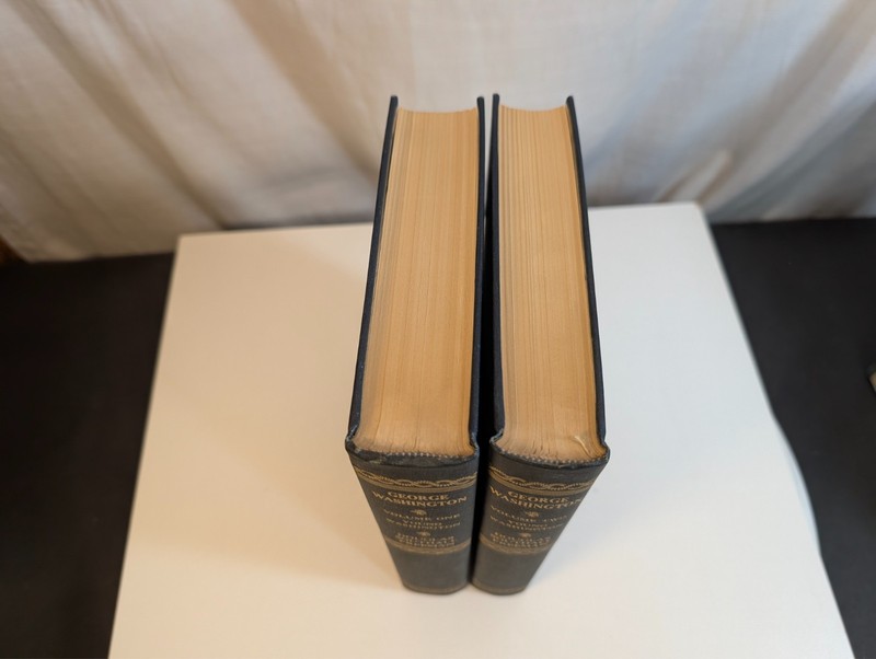 George Washington, Douglas Southall Freeman, 1st Box Set Volumes 1 & 2, 1st Ed. gallery