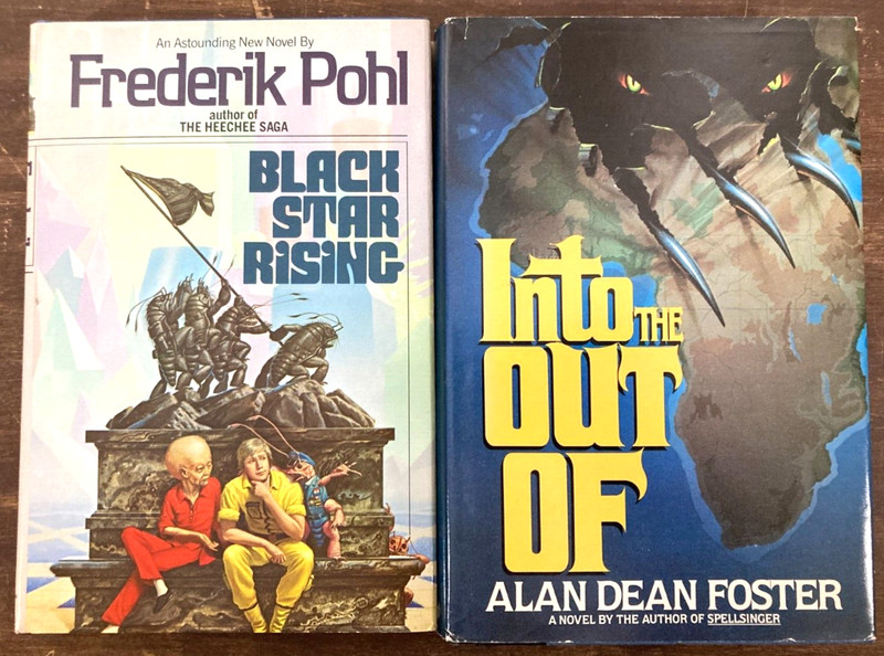 Lot of 7 Sci-Fi Hardcover Books Poul Anderson Cherryh Pohl Alan Dean Foster BCE gallery