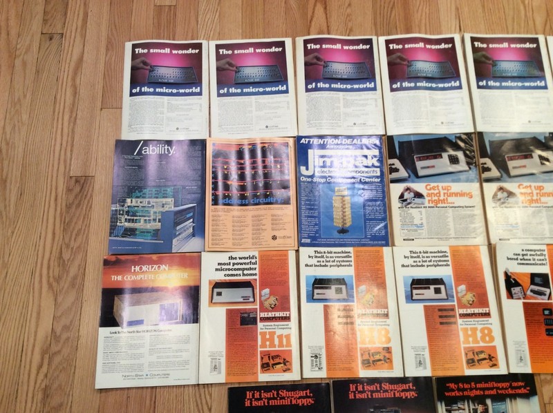 Lot of 21 BYTE Magazine Volumes, Various Years 1976 1977 1978, Star Trek gallery