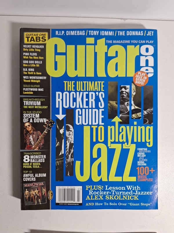 Guitar One Magazine Lot of 6 2000's B.B. King Jazz & More gallery