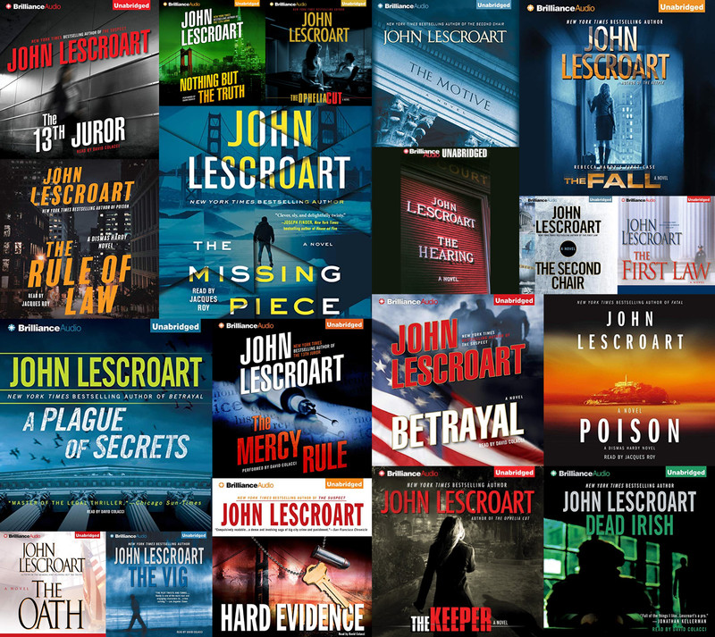 John Lescroart – Dismas Hardy Audio Book Series (19 titles on USB or DVD)