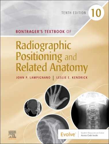 Bontrager’s Textbook of – Hardcover, by Lampignano MEd RT(R) – New k