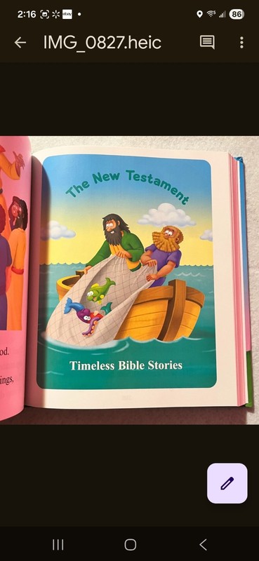 The Beginner's Bible: Timeless Children's Stories Hardcover/ Color Photos gallery
