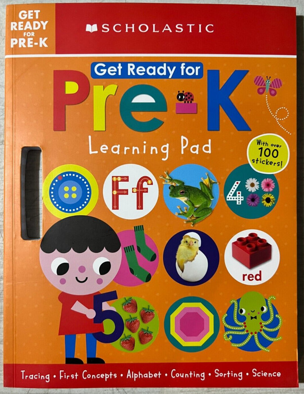 Get Ready for Pre-K Learning Pad: Scholastic Early Learners (Learning Pad) NEW