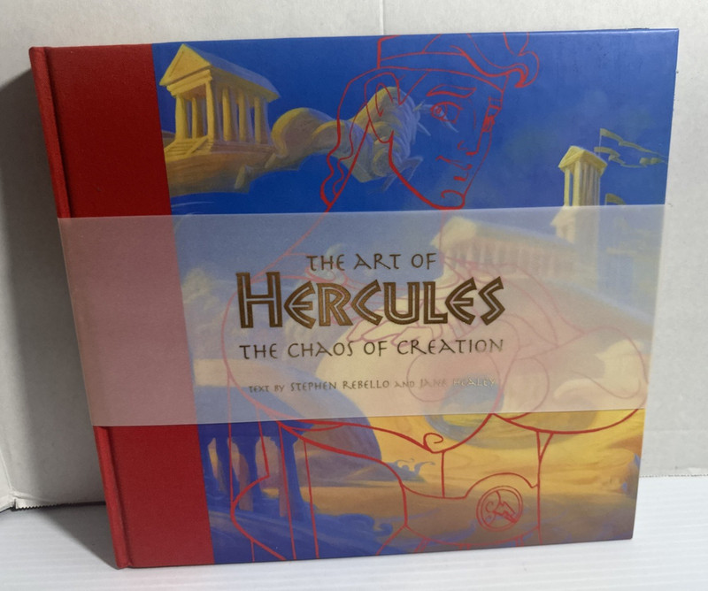 Art of Hercules Chaos of Creation Rebello 1997 HC Disney Animation Film Movies