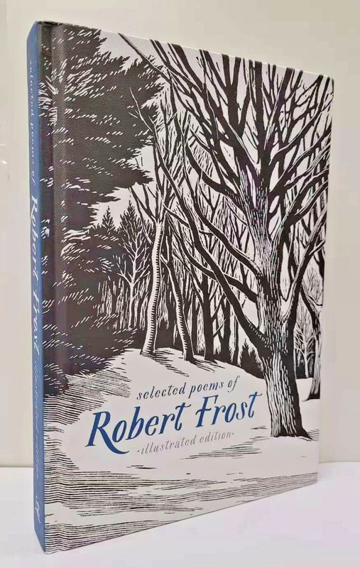 SELECTED POEMS OF ROBERT FROST Illustrated Hardcover Edition Brand NEW