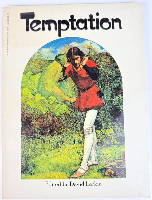 Temptation 1975 David Larkin Peacock Press Bantam Art Editor File Copy Vintage