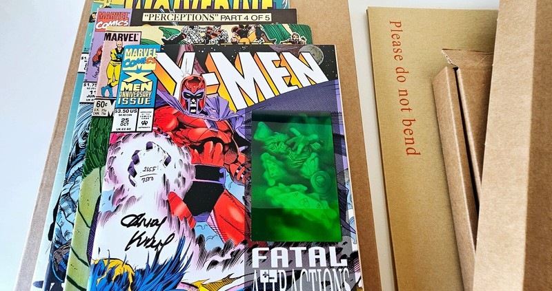 Best Mystery Box ⚡️ 5X Comics 1977s to 2000s F to NM, chance to win signed & CGC gallery