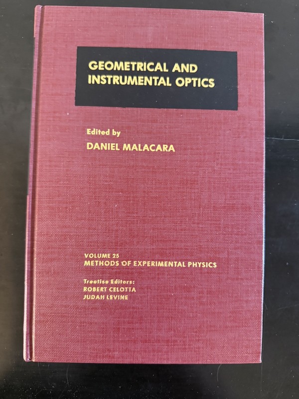 Methods of Experimental Physics: Geometrical and Instrumental Optics -1988