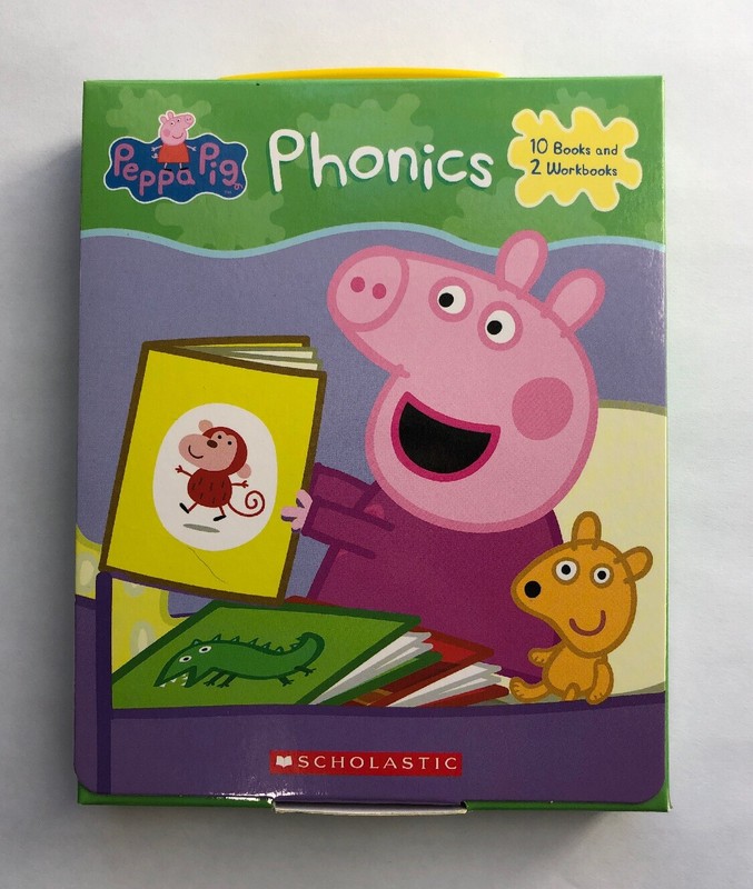 Peppa Pig Childrens Books Phonics Learn to Read Gift Set Lot 12 gallery