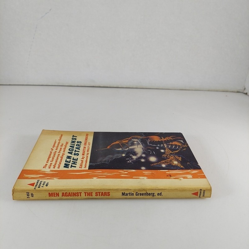 Men Against the Stars 1963 Sci-Fi Anthology 2nd Printing Pyramid Books F-852 gallery