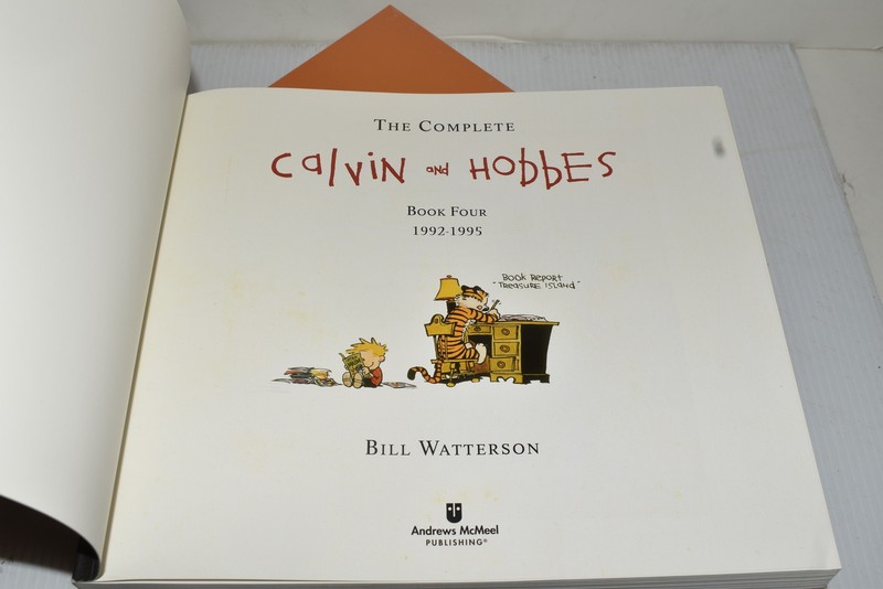 Complete Collector's Edition Calvin and Hobbes Paperback 4 Book Box SET(BGH48) gallery