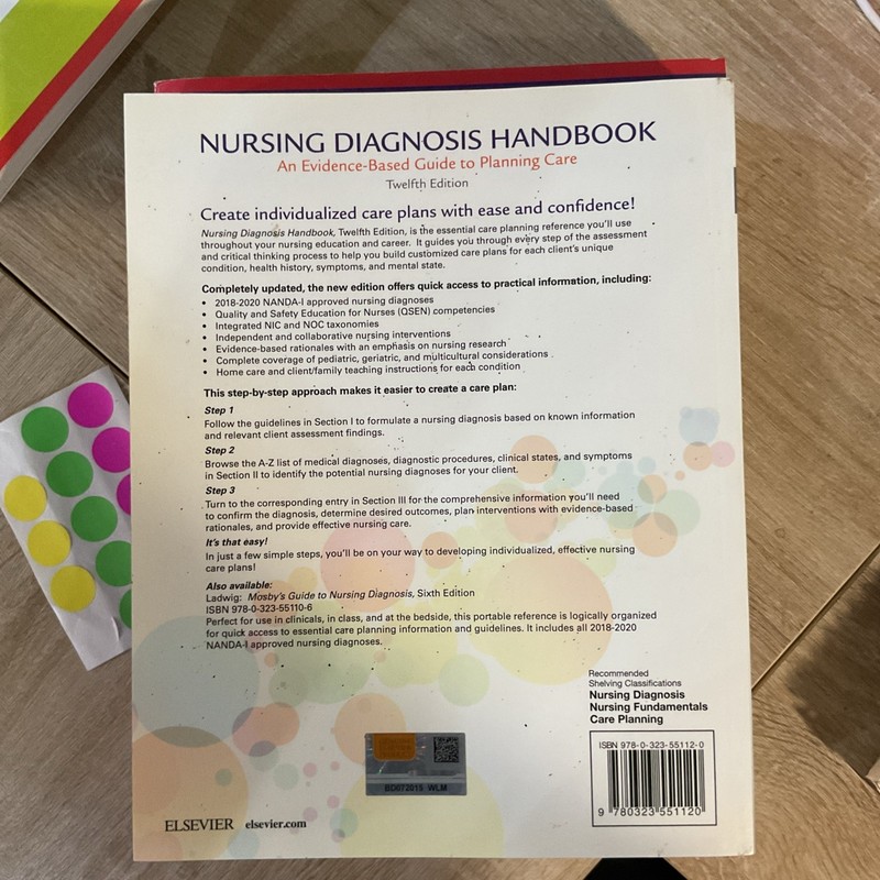Nursing Diagnosis Handbook, 12th Edition Revised Reprint with 2021-2023 NANDA-I® gallery