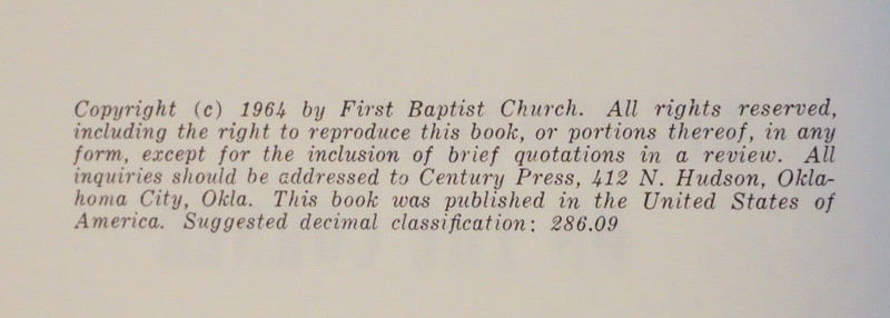 Lighthouse On The Corner by Phyllis Woodruff Sapp 1964 HC DJ 1st Baptist OKC gallery