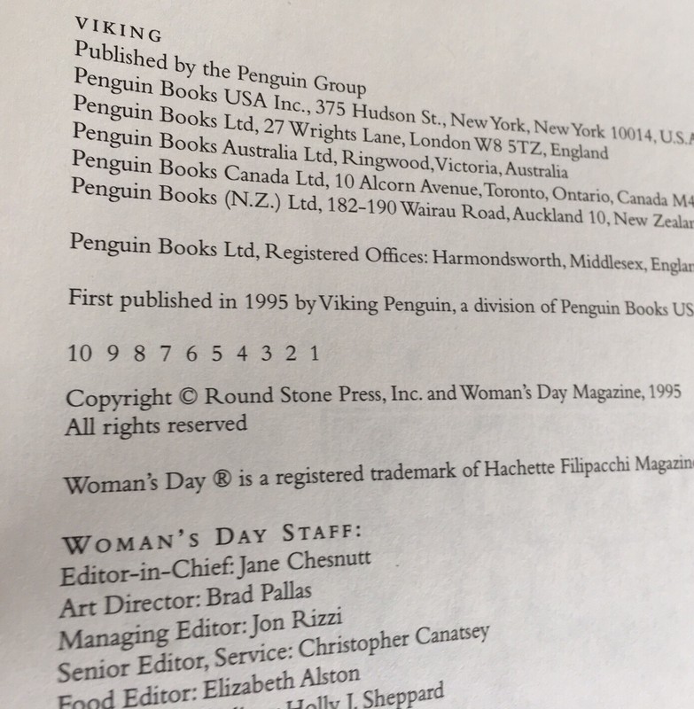 The Woman's Day Cookbook-Kathy Farrell-Kingsley: 720 Pages: Hardback-Dust Jacket gallery
