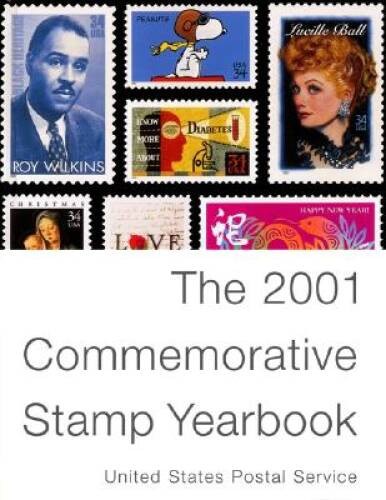 The 2001 Commemorative Stamp Yearbook – Hardcover – GOOD