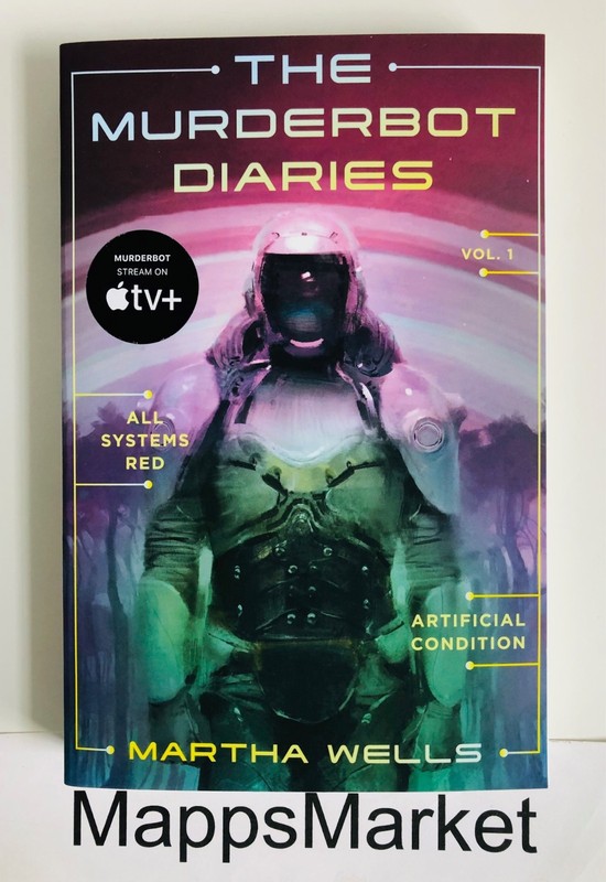 SIGNED IN PERSON The Murderbot Diaries Vol. 1 -3 Martha Wells (2025, Trade PB) gallery