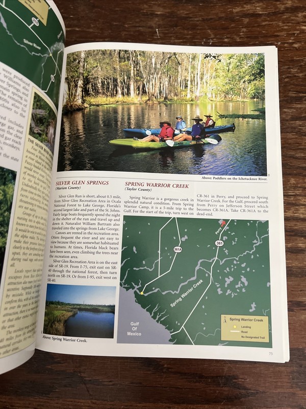 Florida's Fabulous Canoe and Kayak Trail Guide Winston Williams 2006, Paperback gallery