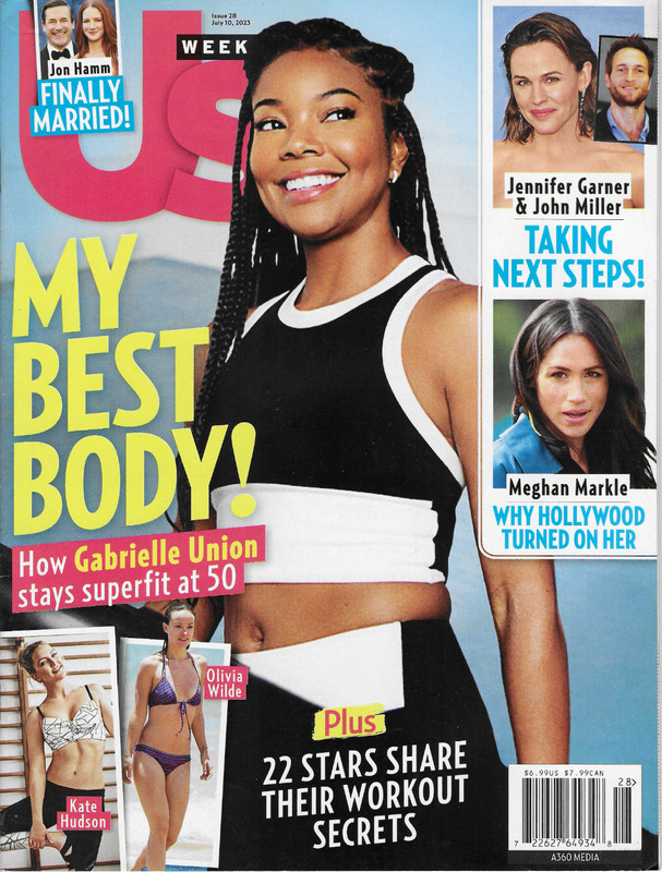 US Weekly Magazine Jul 10 2023 Vol 47 Iss 28 Gabrielle Uniion My Best Body