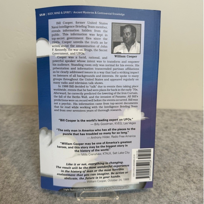 Behold a Pale Horse by Milton William Cooper - Paperback gallery