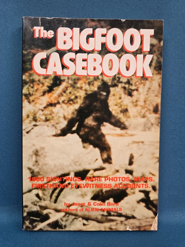 The Bigfoot Casebook by Janet & Colin Bord – 1982 Paperback